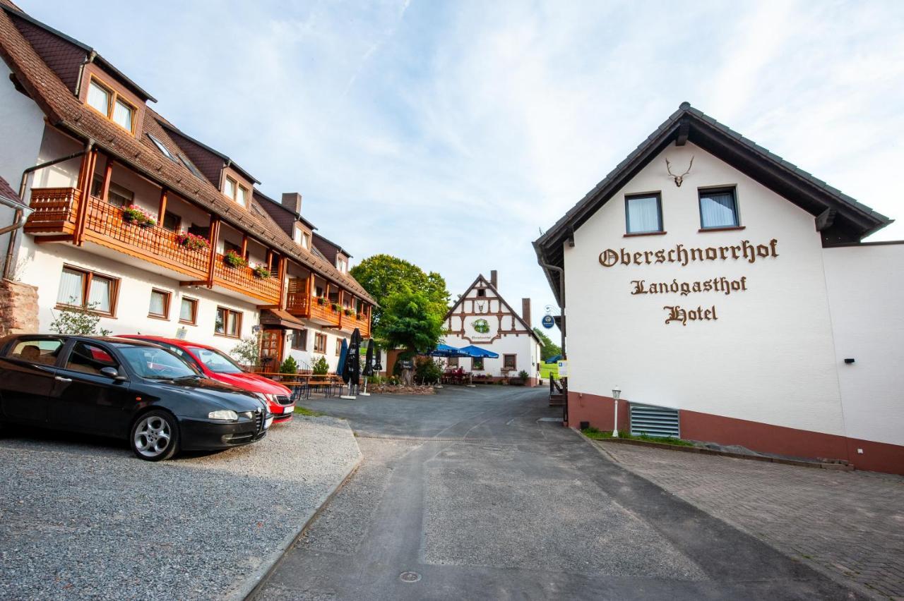 Hotel Landgasthof Oberschnorrhof Dammbach Kültér fotó